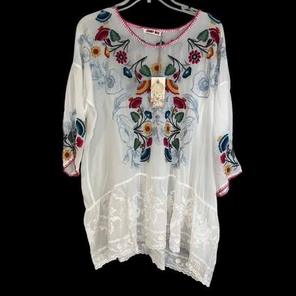 New with tags Johnny Was tunic blouse - Picture 9 of 16